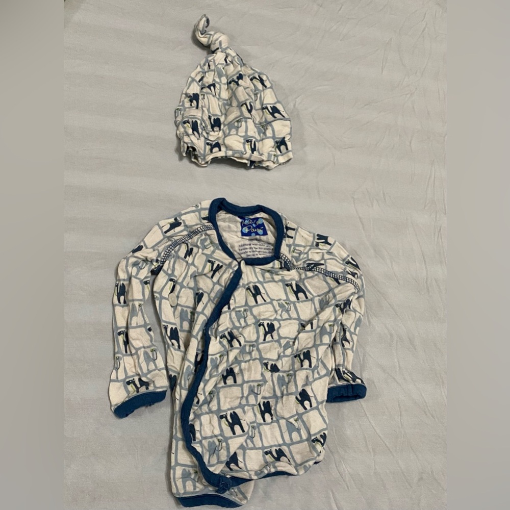 (4) Kickee Pants Boys Preemie Bundle